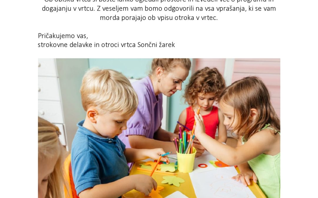 Dan odprtih vrat v vrtcu